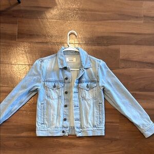 Reformation Light Blue Jean Jacket XS